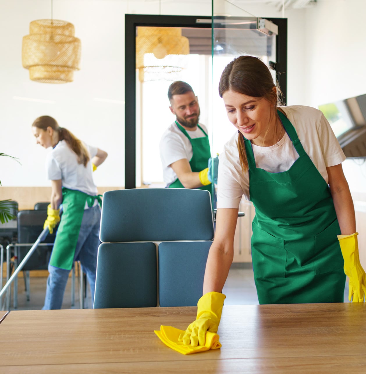 Dining Room Cleaning